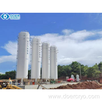 Doer Stainless Steel Liquid Oxygen Storage Tanks